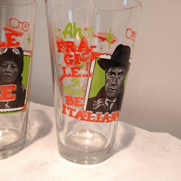 2 6in 'A Christmas Story' Holiday Drinking Glasses - Picture 7 of 7